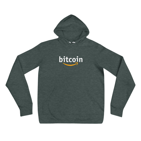 Amazon Bitcoin Parody - Crypto Hoodie