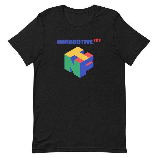 Conductive Non-Fungible 721 - N64 NFT Ethereum Crypto Parody Tee