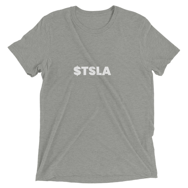 Simple Ticker Tesla ($TSLA) - Investor Tee Shirt