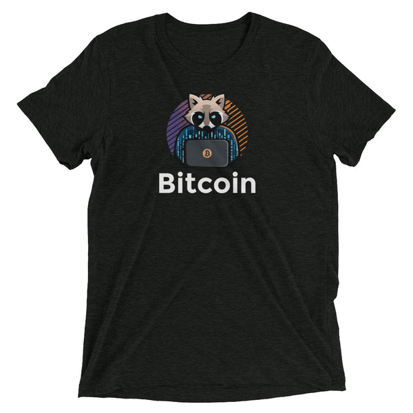 Bitcoin Racoon - Crypto Tee Shirt