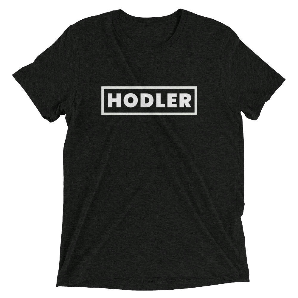 HODLER Bold Box Title - Crypto Tee Shirt