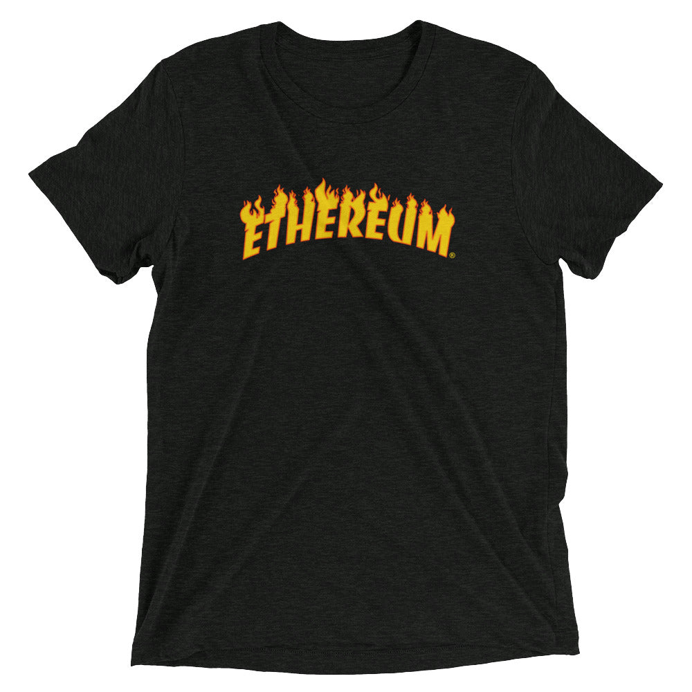 Thrasher Ethereum Parody - Crypto Tee Shirt