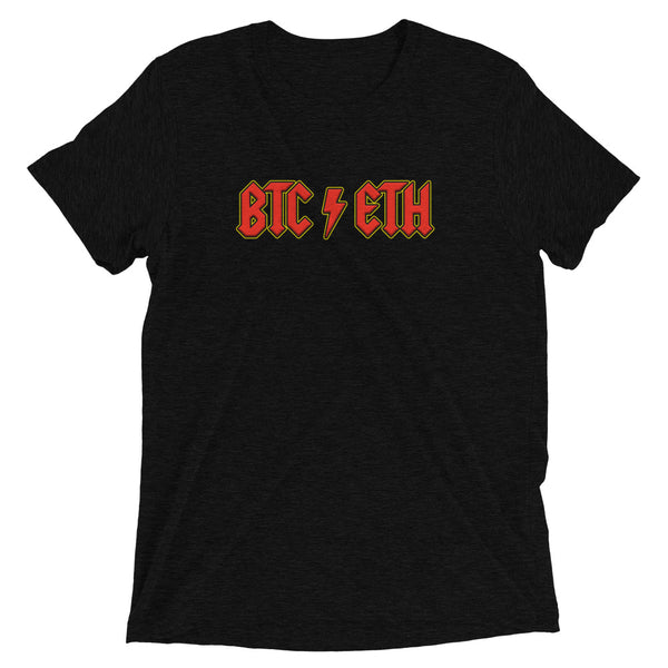 AC/DC - Bitcoin and Ethereum Parody - Crypto Tee Shirt