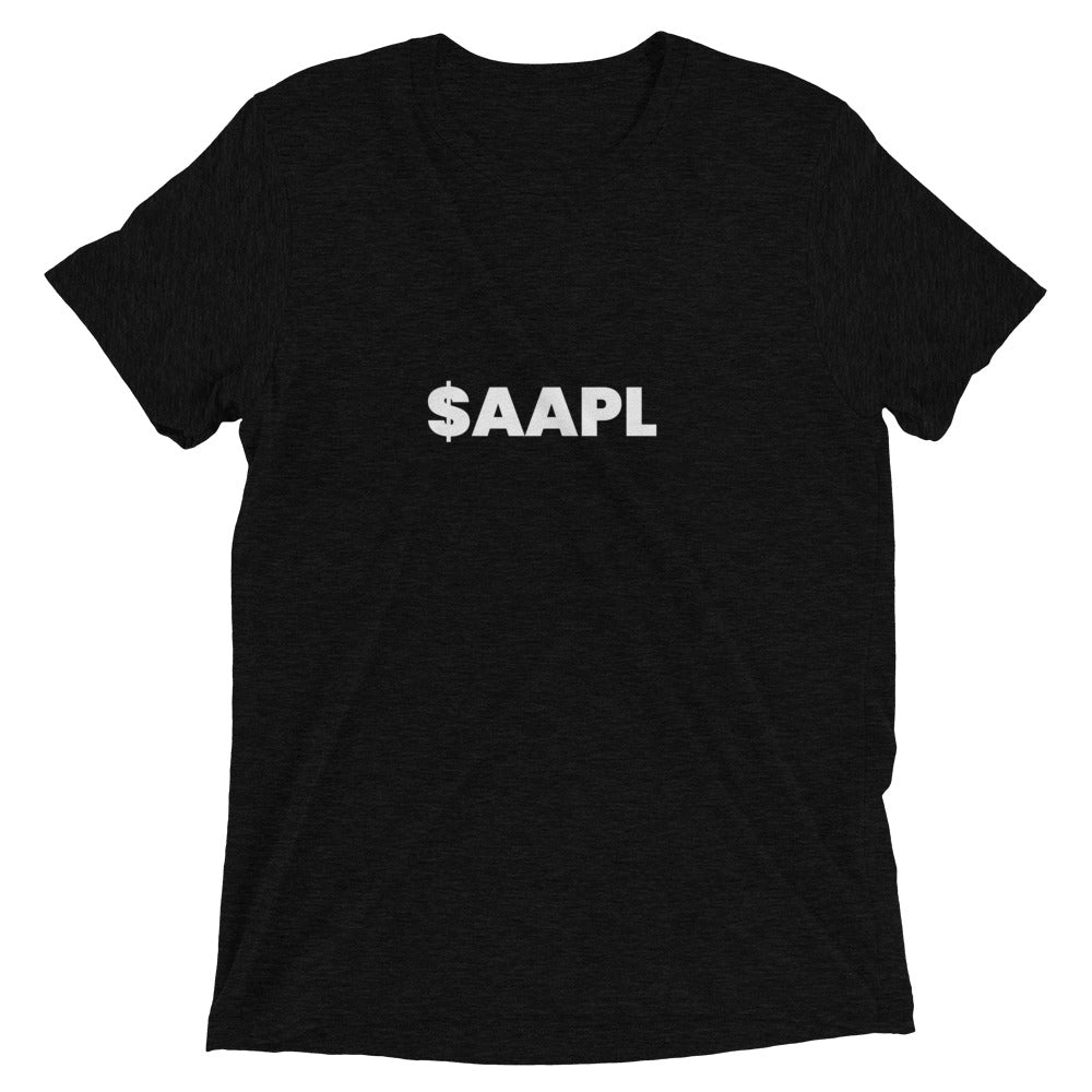 Simple Ticker Apple ($AAPL) - Investor Tee Shirt