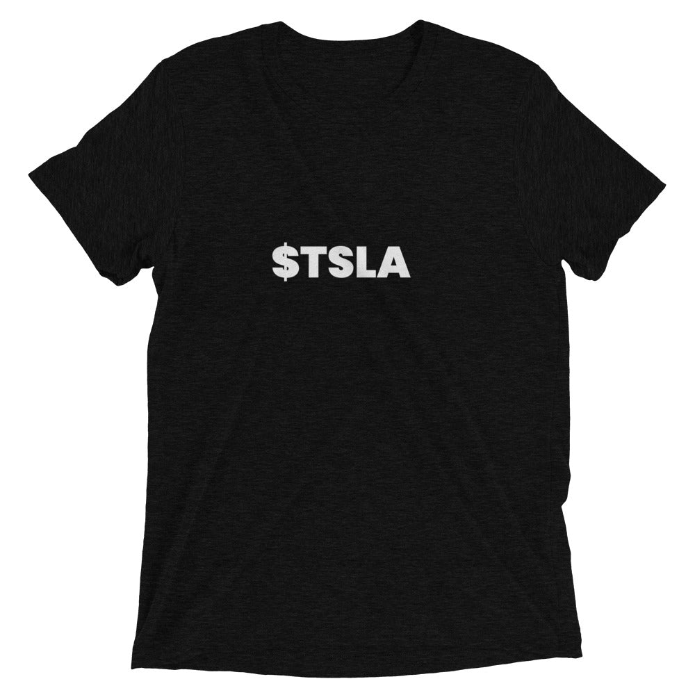 Simple Ticker Tesla ($TSLA) - Investor Tee Shirt