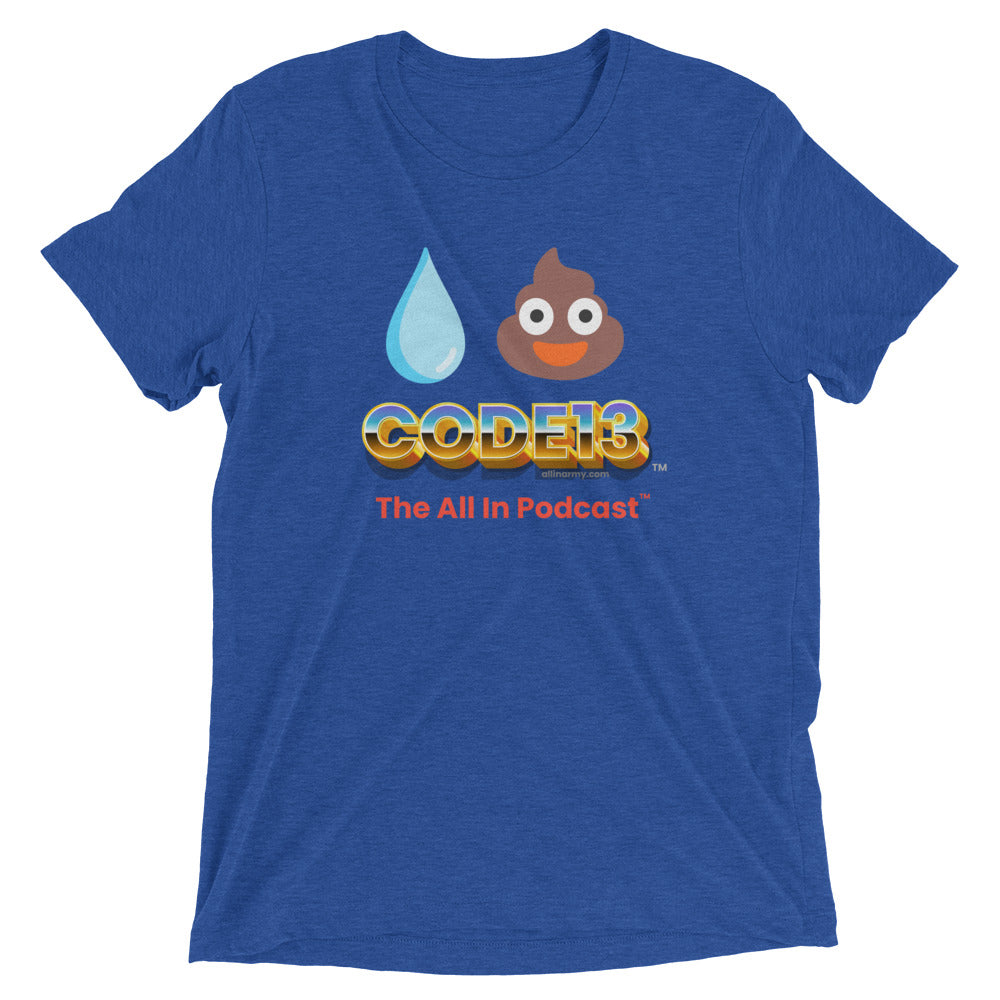 Code 13: Emoji Memes Stink - Short sleeve t-shirt